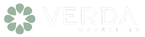 Verda Marketing logo wit